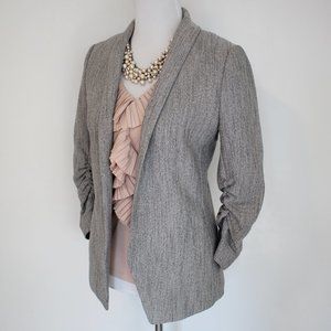 H&M Size 4 Suit Jacket Blazer Gray